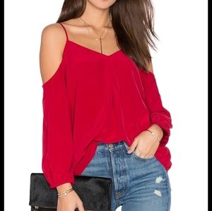 Loft cold shoulder blouse